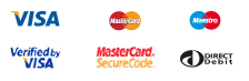 Gadget Accepted Payment Types | VISA | Mastercard | Maestro Verified by VISA | MasterCard SecureCode | Direct Debit